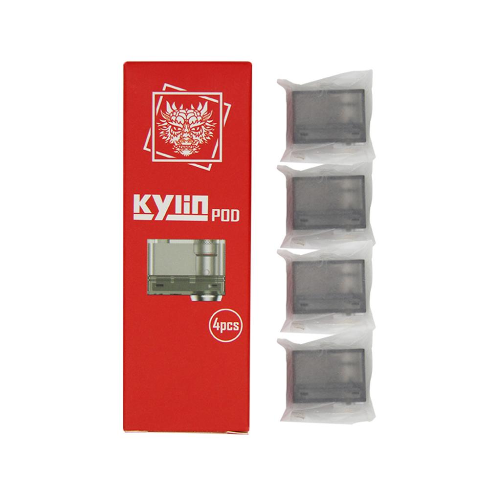Cartouche de remplacement pour Hugo Vapor Kylin Pod  3ml 4pcs-pack