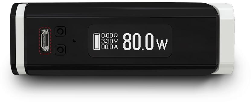 Kit Débutant iKuun i80 avec Melo 4 Sub Ohm Tank (2-4.5ML&3000mAh) - Eleaf