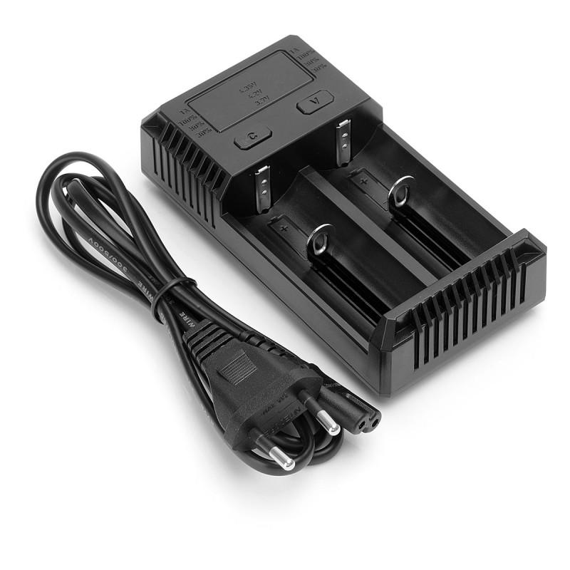 Chargeur New i2 Intellicharger EU-US TC MOD Batterie - Nitecore