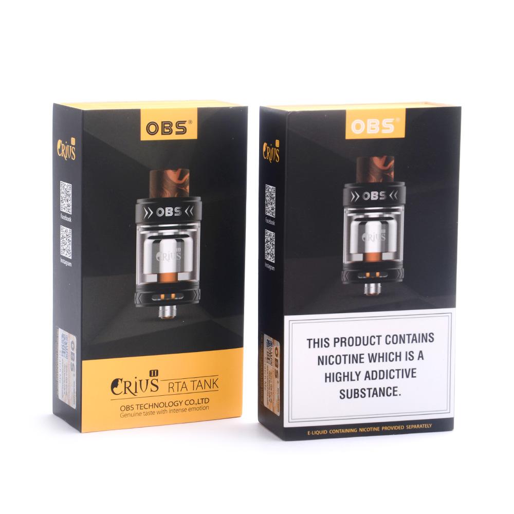 Atomiseur Tank reconstructible Crius 2 RTA - OBS 25mm (3.5ML)