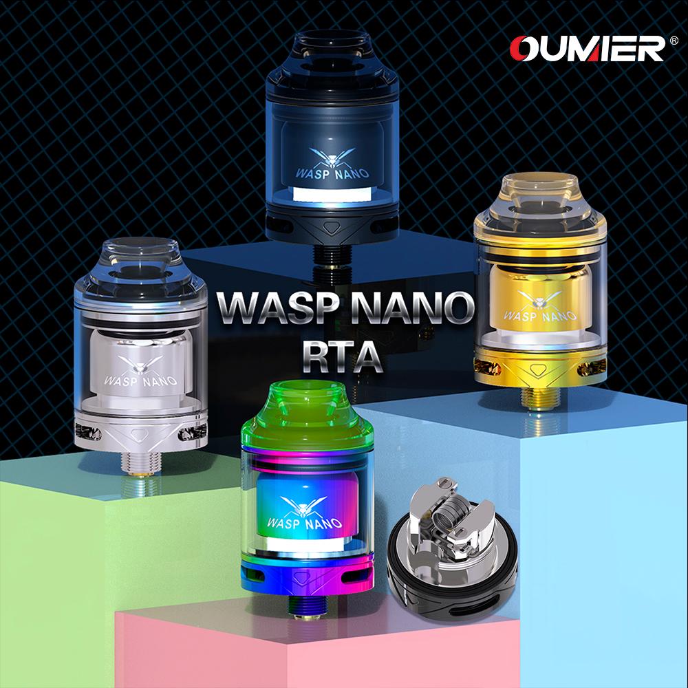 Atomiseur reconstructible Wasp Nano RTA - Oumier 2ml