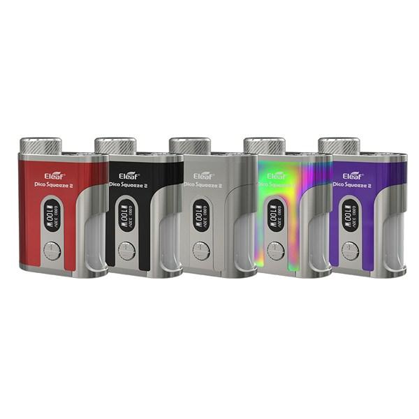 Achetez le Squonk Box Mod Pico Squeeze 2 100W BF 4000mAh - Eleaf un prix incroyable frvapormo Achetez le Squonk Box Mod Pico Squeeze 2 100W BF 4000mAh - Eleaf un prix incroyable frvapormo