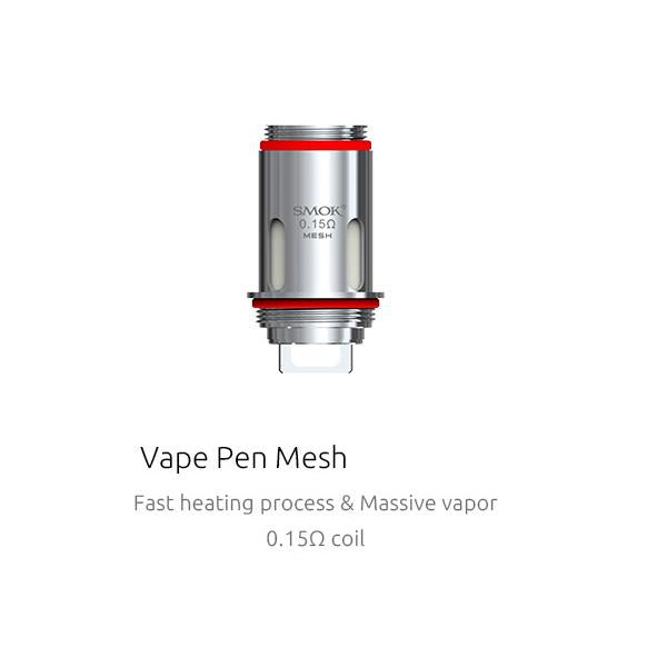 Coil de remplacement de Vape de stylo 22 0.3Ohm - SMOK (PCS-PACK)