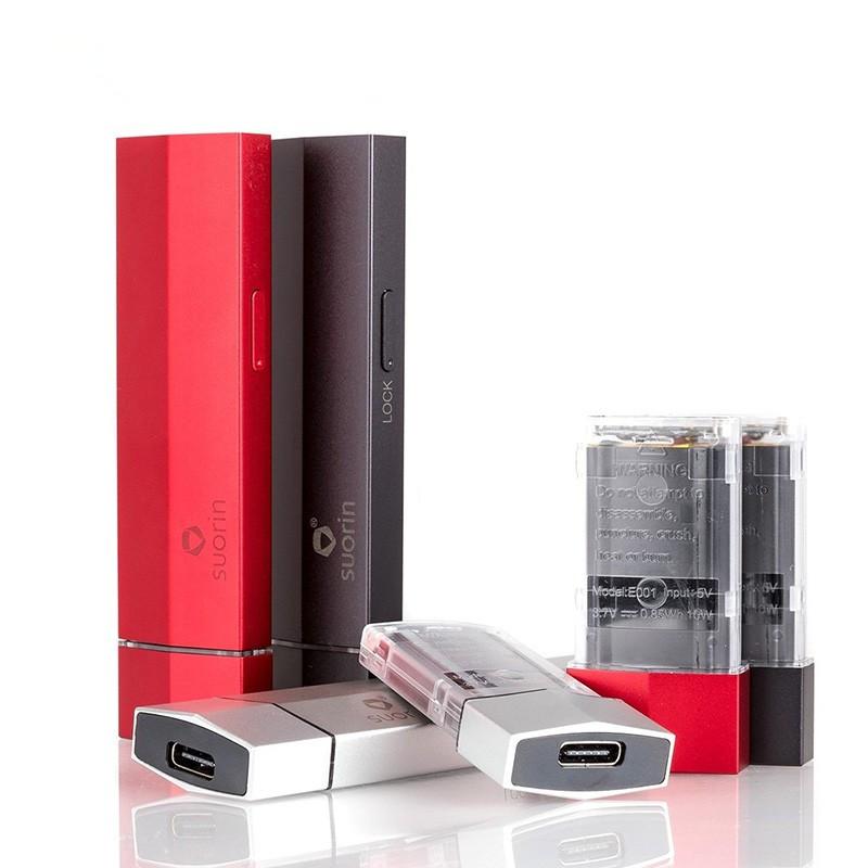 Kit Pod Edge Ultra Portable - Suorin avec 2 Batteries 230mAh