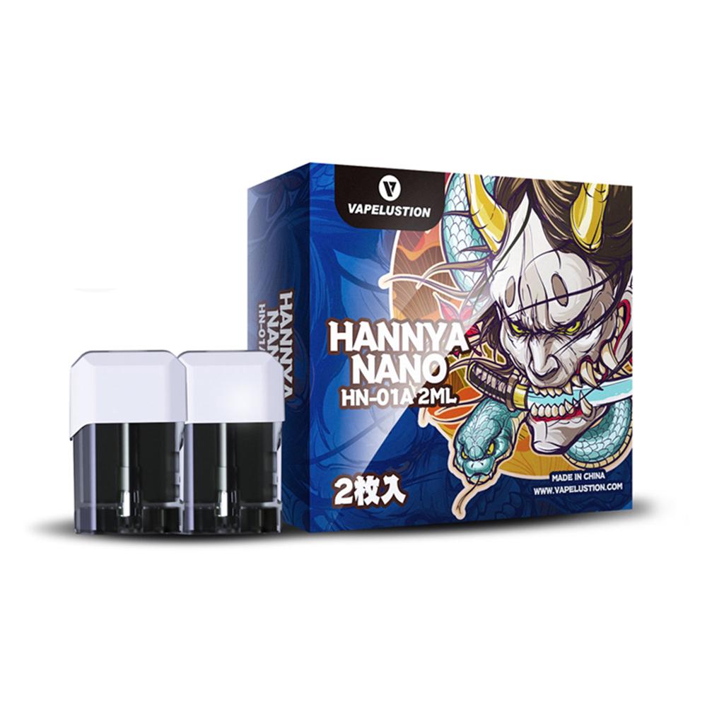 Cartouche de remplacement de Pod Hannya - Vapelustion 2ml 2pcs-pack
