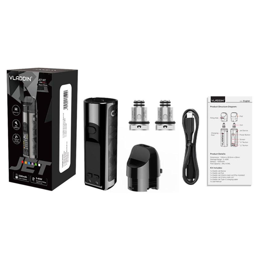 Kit Pod Mod Jet 40W&1500mAh - Vladdin