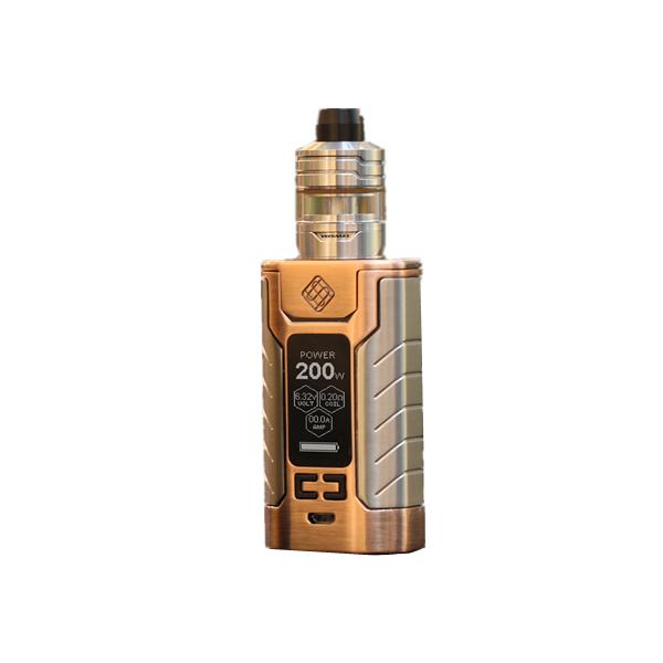 Kit SINUOUS FJ 200 200W - Wismec avec Divider Tank 4600mAh & 4ML