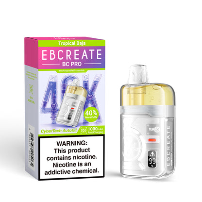 Kit jetable EBCREATE BC PRO 40K 40000 Puffs