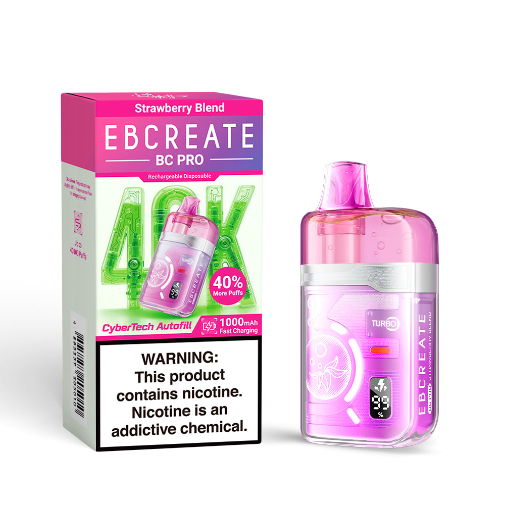 Kit jetable EBCREATE BC PRO 40K 40000 Puffs