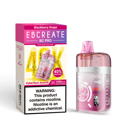 Kit jetable EBCREATE BC PRO 40K 40000 Puffs