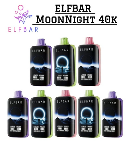 Kit jetable ELF BAR Moon Night 40000 40K Puffs