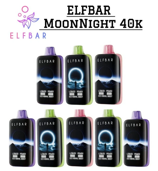 Kit jetable ELF BAR Moon Night 40000 40K Puffs