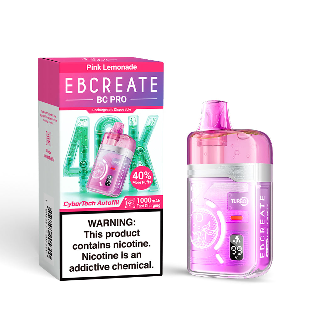 Kit jetable EBCREATE BC PRO 40K 40000 Puffs