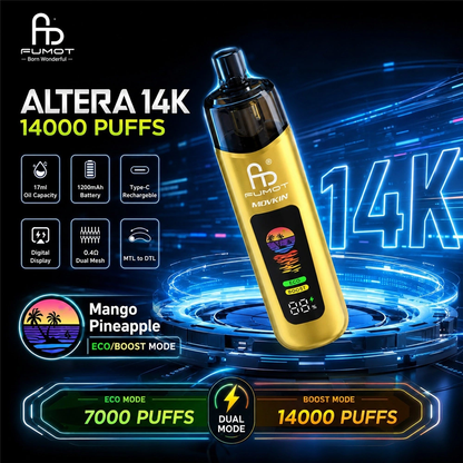Kit jetable Fumot Altera 14K 14000 Puffs DTL
