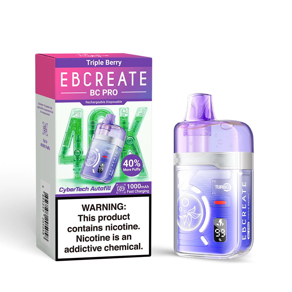 Kit jetable EBCREATE BC PRO 40K 40000 Puffs
