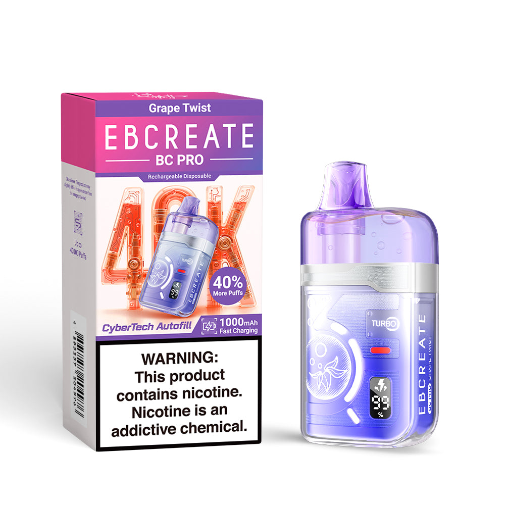 Kit jetable EBCREATE BC PRO 40K 40000 Puffs