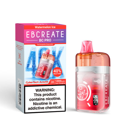Kit jetable EBCREATE BC PRO 40K 40000 Puffs