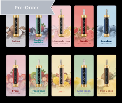 Kit jetable rechargeable Airmez HABIBI 120K 120000 Puffs Shisha Hookah