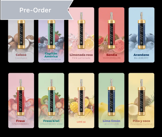 Kit jetable rechargeable Airmez HABIBI 120K 120000 Puffs Shisha Hookah