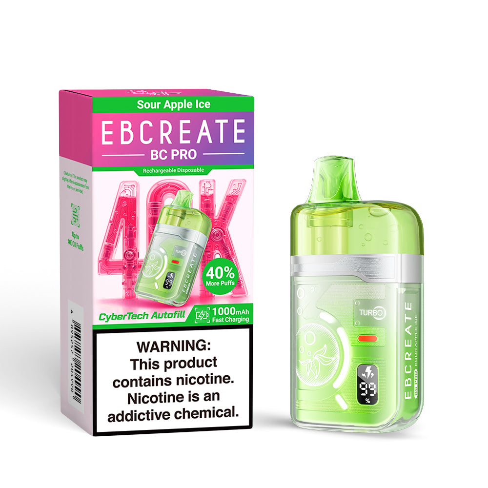 Kit jetable EBCREATE BC PRO 40K 40000 Puffs
