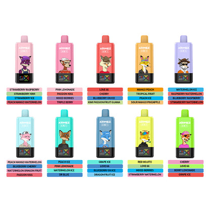 Kit jetable AiRMEZ Fox 4in1 120K 60ml (120 000 Puffs)