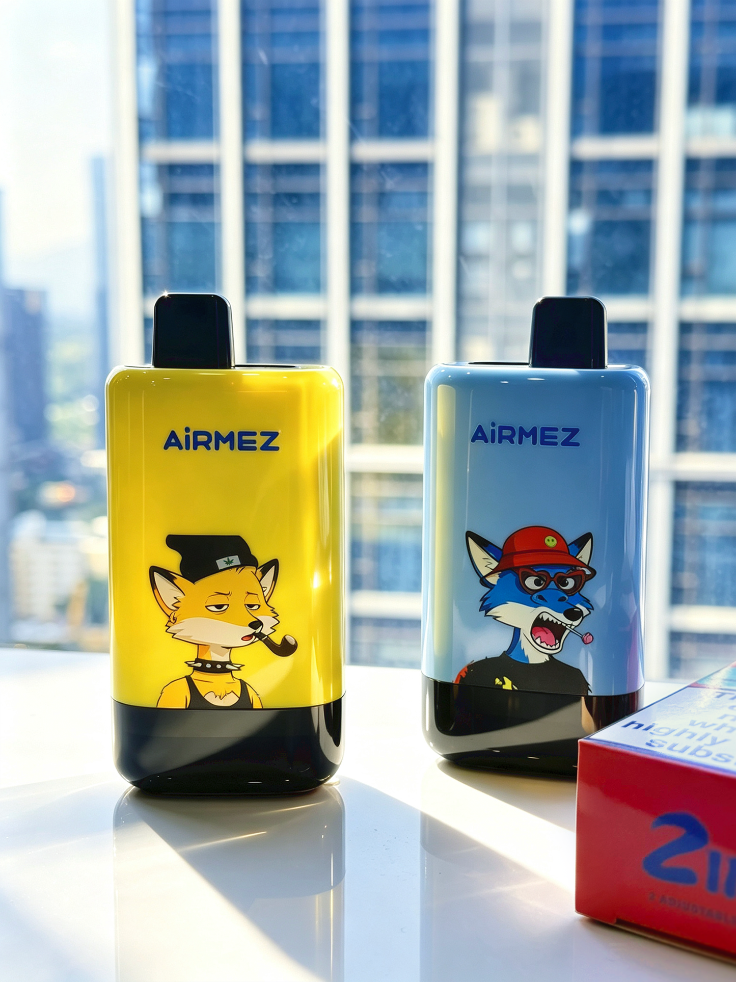 Kit jetable AiRMEZ Fox 2in1 Pro 80K 80000 Puffs