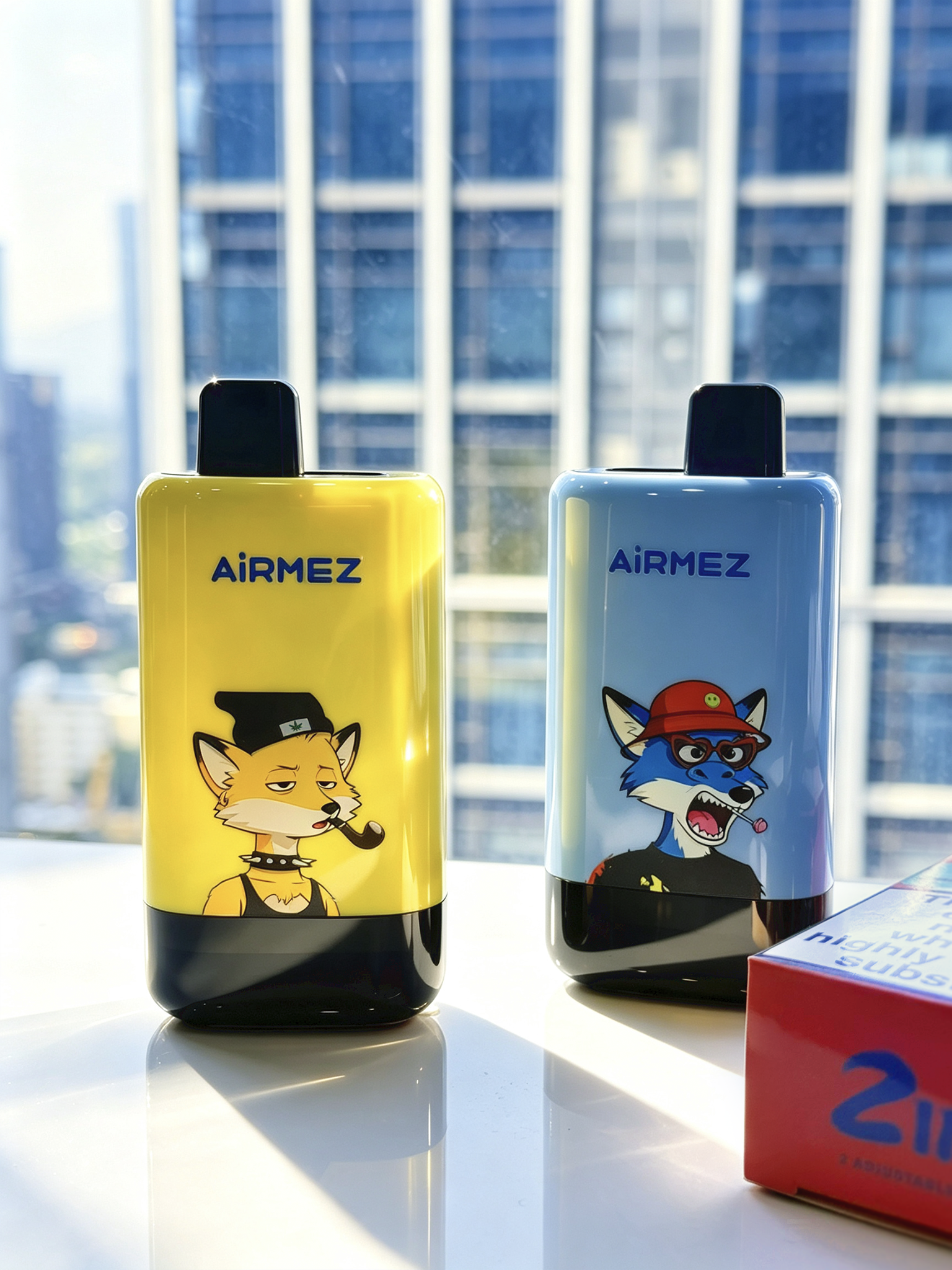 Kit jetable AiRMEZ Fox 2in1 Pro 80K 80000 Puffs