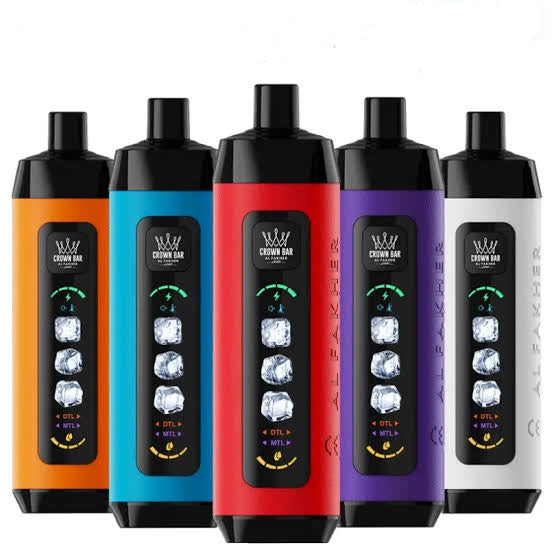 Kit jetable AL Fakher Crown Bar 15K Ice Adjust (15000 Puffs)