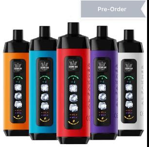 Kit jetable AL Fakher Crown Bar 15K Ice Adjust (15000 Puffs)