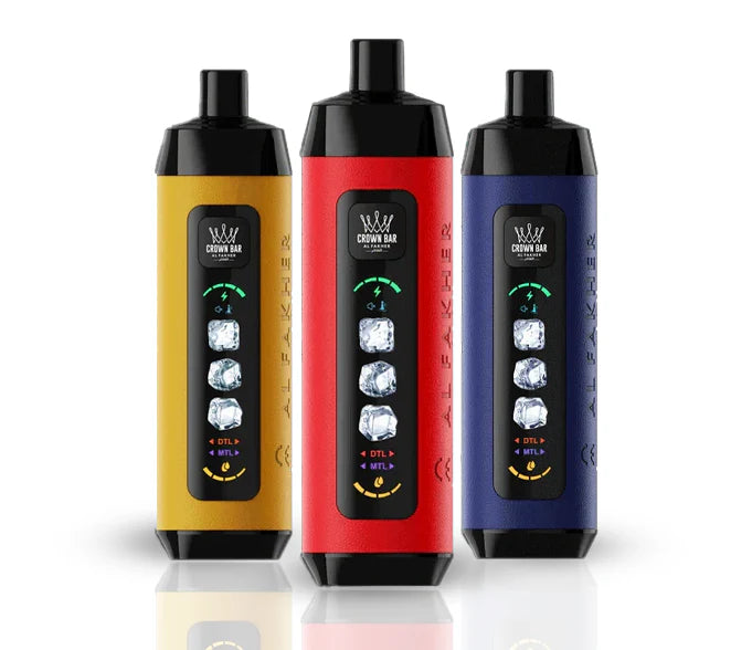 Kit jetable AL Fakher Crown Bar 15K Ice Adjust (15000 Puffs)