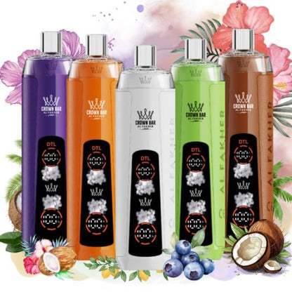 Kit jetable AL Fakher Crown Bar 8000 Crystal Dual Mode