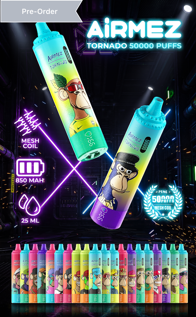 Kit jetable AiRMEZ Tornado 50K Puffs 25ml