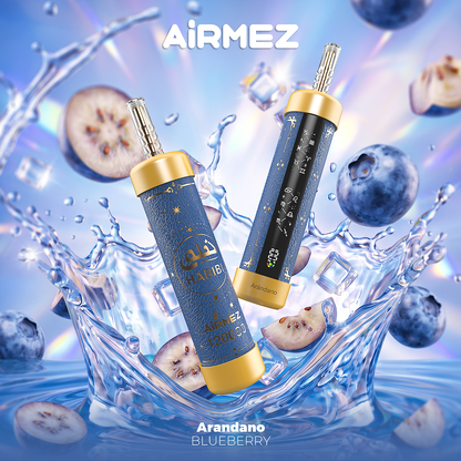Kit jetable rechargeable Airmez HABIBI 120K 120000 Puffs Shisha Hookah