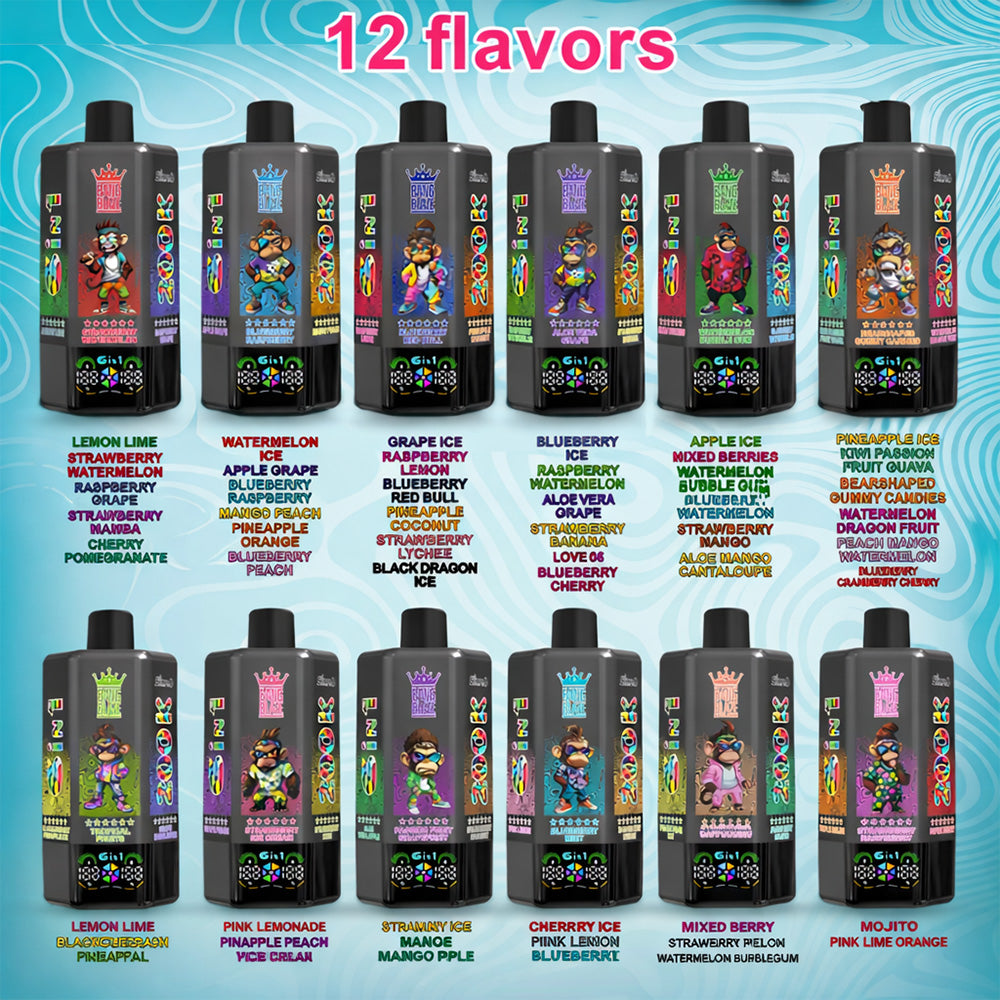 Kit jetable Bang Blaze 200K 200000 Puffs 6 in 1