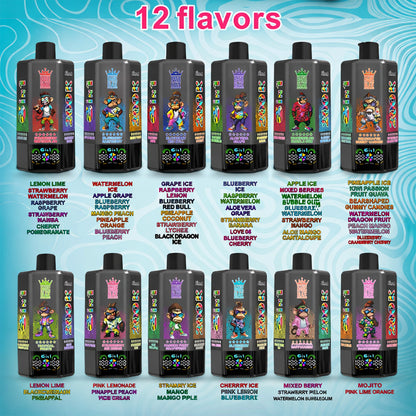 Kit jetable Bang Blaze 200K 200000 Puffs 6 in 1