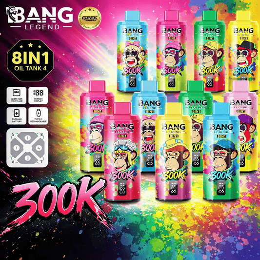 Kit jetable Bang Legend 8in1 300K 300000 Puffs