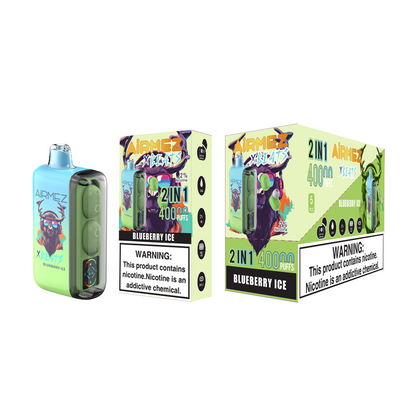 Kit jetable AiRMEZ Xbeats 50000 50K Puffs avec écouteurs TWS