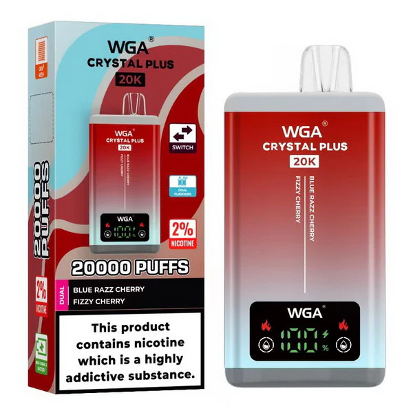 Kit jetable rechargeable WGA Crystal Plus 20000 Puffs 2-in-1