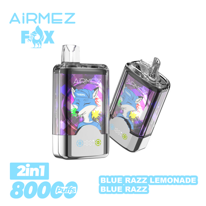 Kit jetable AiRMEZ Fox 80000 80K Puffs 30ml (Dual Flavor)