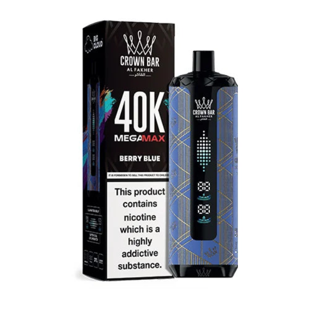 Kit jetable AL Fakher Crown Bar Mega Max 40K 40000 Puffs