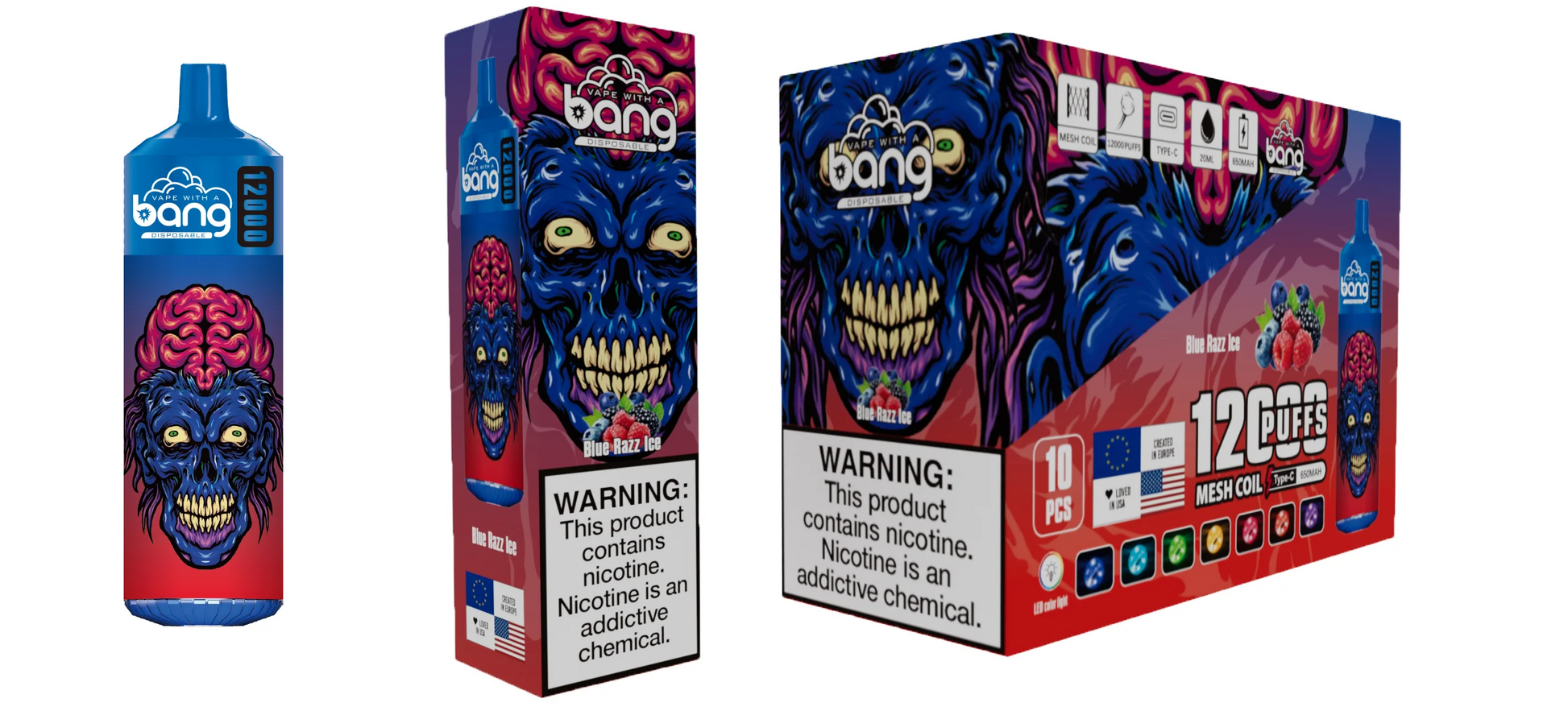 Kit jetable rechargeable Bang 12000 Puffs 10 pices/paquet France Boutique en Ligne frvapormo Kit jetable rechargeable Bang 12000 Puffs 10 pices/paquet France Boutique en Ligne frvapormo