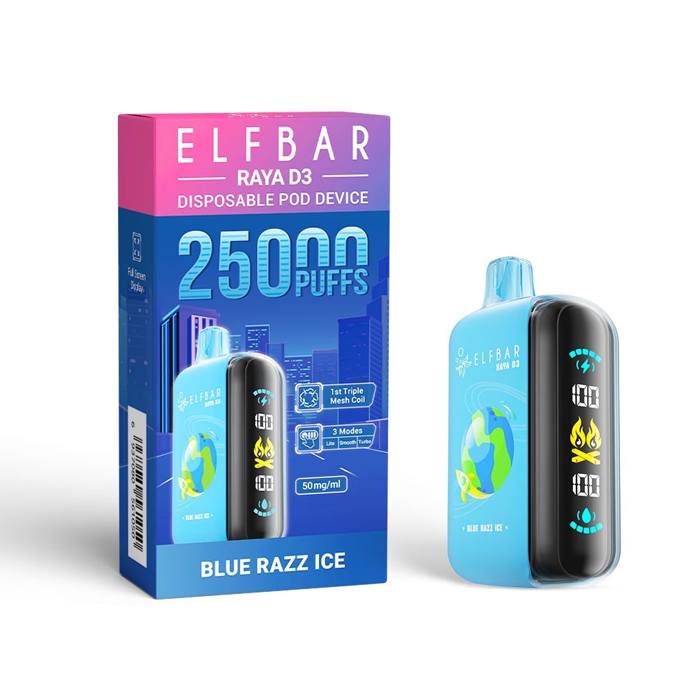 Kit jetable ELF BAR Raya D3 25000 Puffs