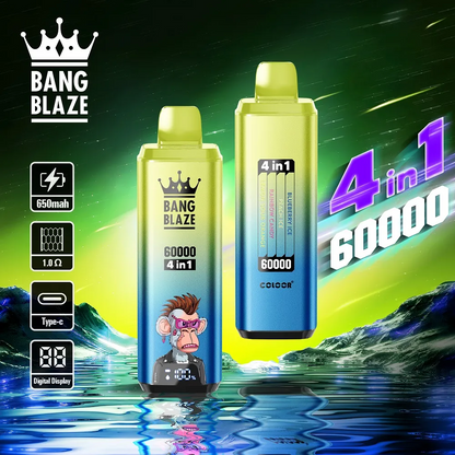 Kit jetable rechargeable Bang Blaze 4IN1 60000 Puffs
