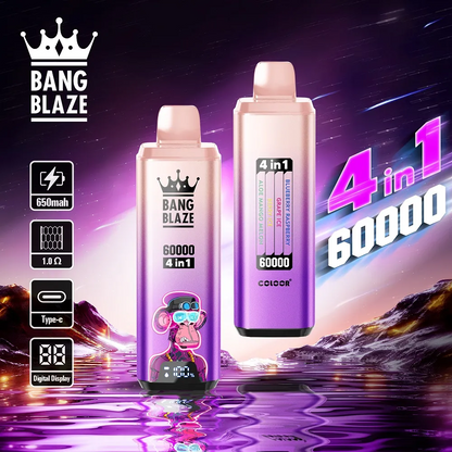 Kit jetable rechargeable Bang Blaze 4IN1 60000 Puffs