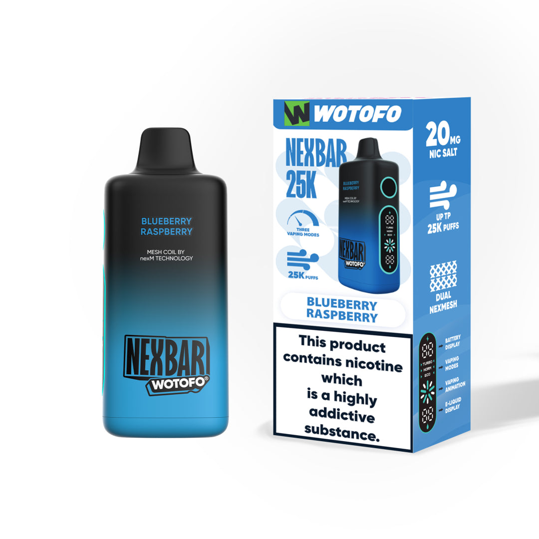 Kit jetable Wotofo Nexbar 25K 25000 Puffs