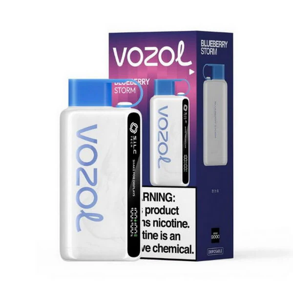 Kit jetable rechargeable Vozol Star 12000 (affichage LED)