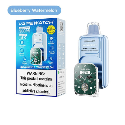 Kit jetable JNR VapeWatch Removable Screen 30K (30000 Puffs)
