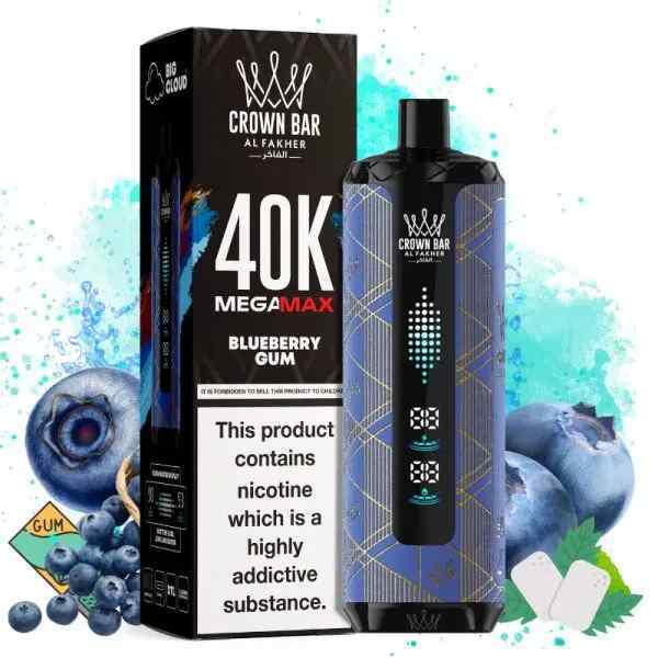 Kit jetable AL Fakher Crown Bar Mega Max 40K 40000 Puffs