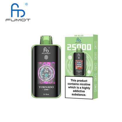 [Clearance Sale] Kit jetable rechargeable Fumot Randm Tornado 25000 25K Puffs (Touch Button)