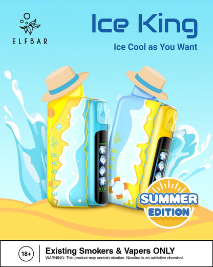 Kit jetable ELF BAR Ice King 40K 40000 Puffs - Summer Edition